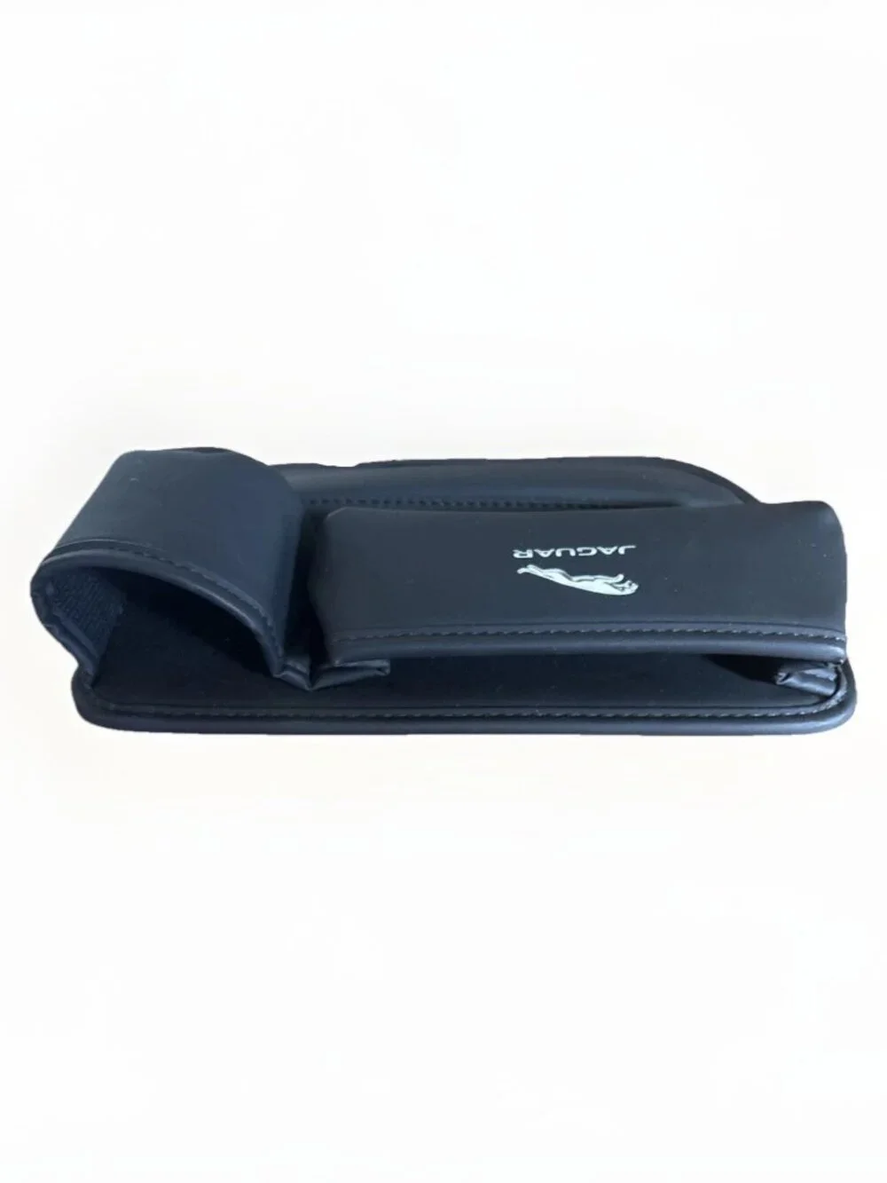 Jaguar Leather Car Seat Gap Storage Organizer Co-pilot